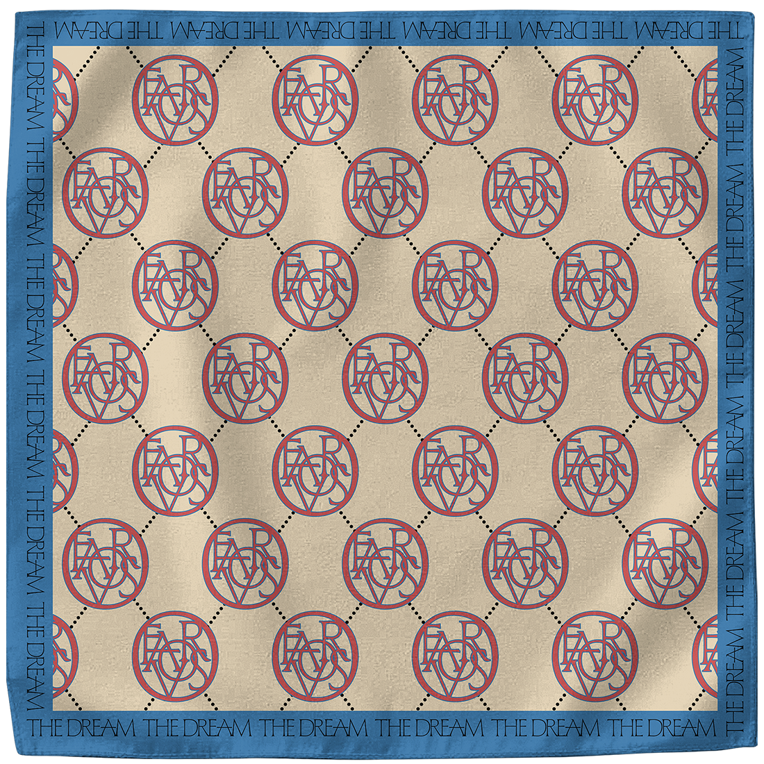 The Favors Logo Repeat Satin Bandana