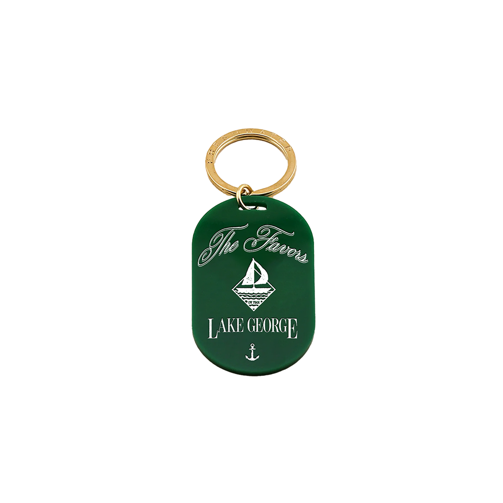 Lake George Green Keychain